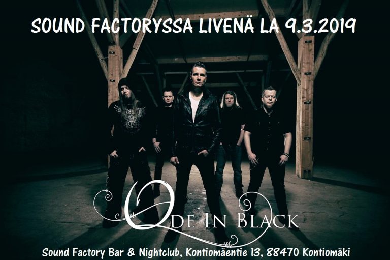 Ode in Black live 9.3.2019