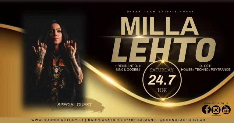 DJ Milla Lehto 24.7