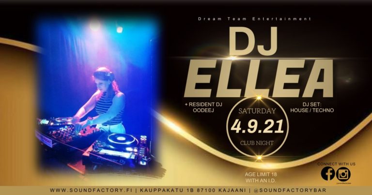 DJ Ellea 4.9.2021