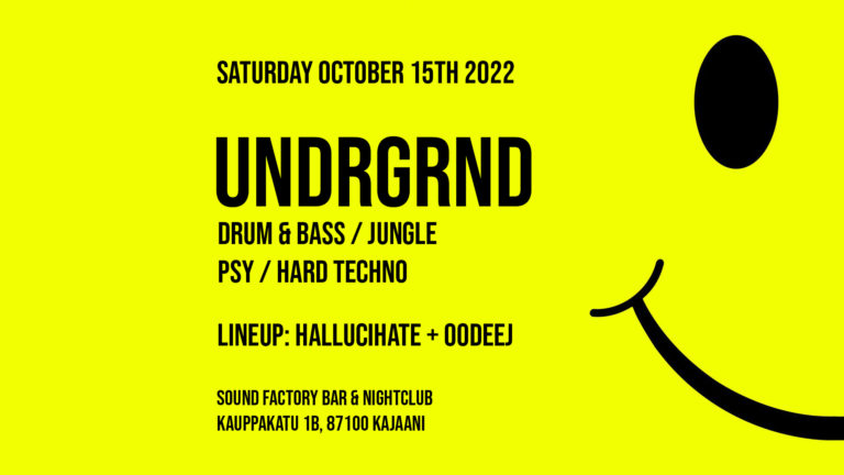 UNDRGRND 15.10.2022