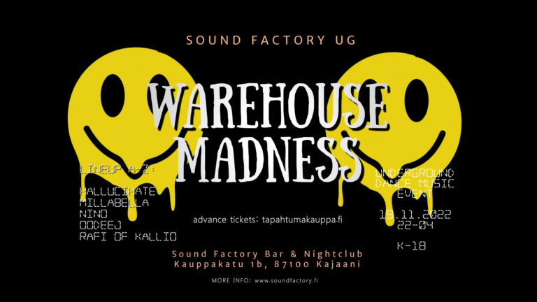 Warehouse Madness 19.11.2022