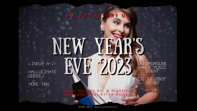 Sound Factory UG: New Year’s Eve 2023