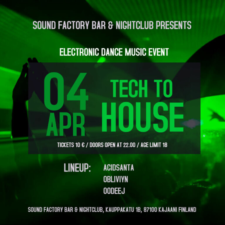 Tech To House